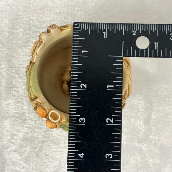 Harmony Kingdom 2003 Mel’s Melange Trinket Box Green Man Acorn Face 3.25" w/ Box - Picture 7 of 10